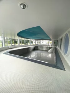 Bazén z nerezu - Plavecké centrum Oceán Pardubice