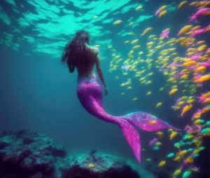 Mořská panna - pozadí